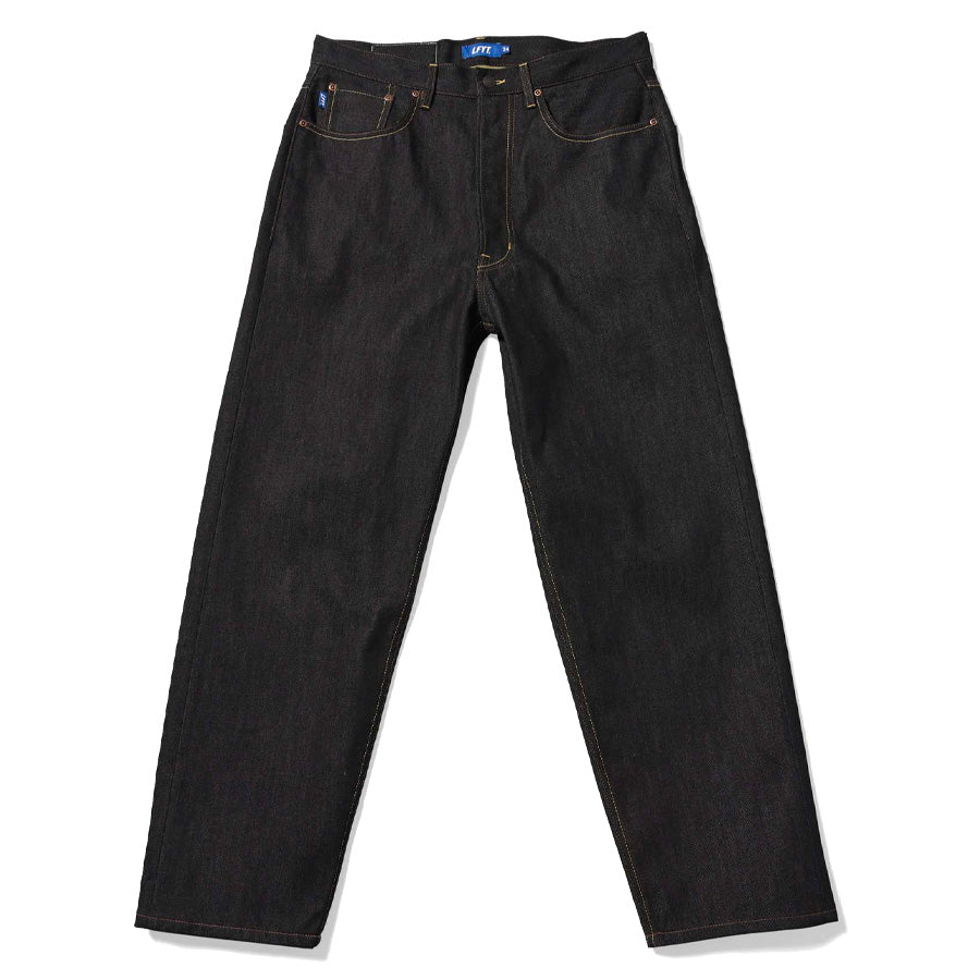 LFYT バギーフィット デニムパンツ インディゴ 正面