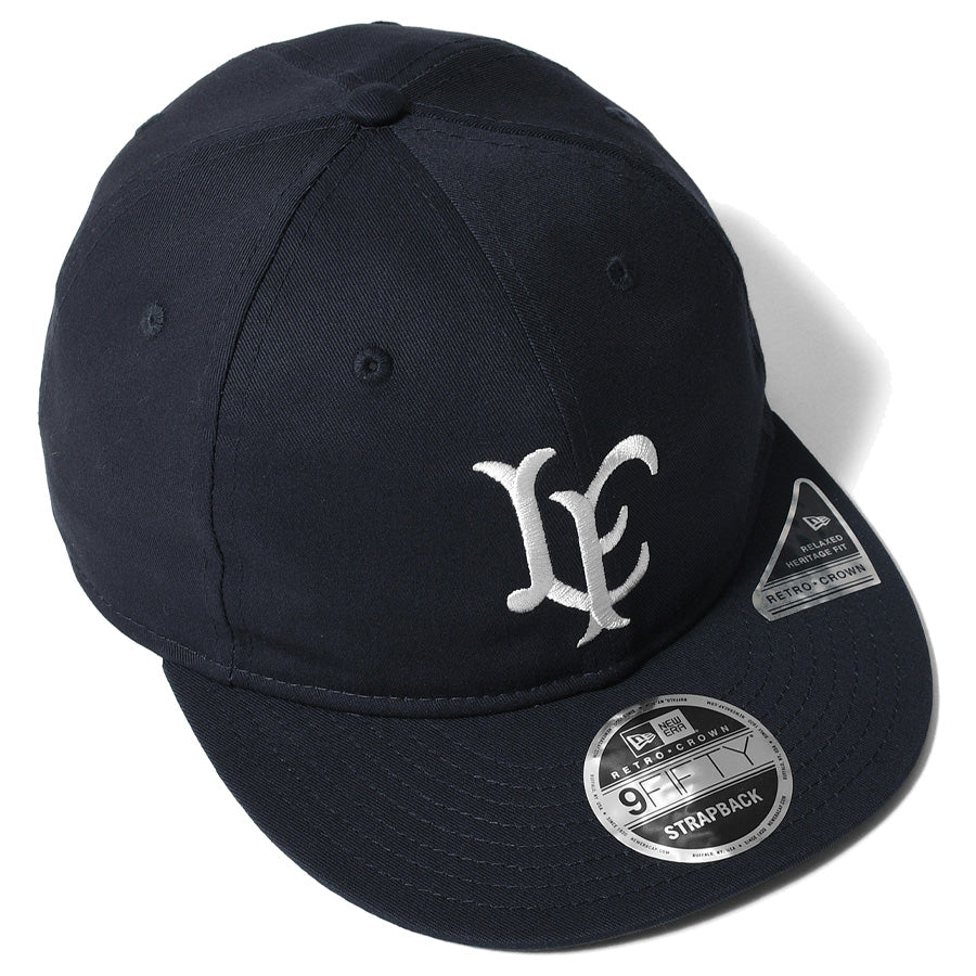 LFYT 9FIFTY ネイビー 上面デザイン