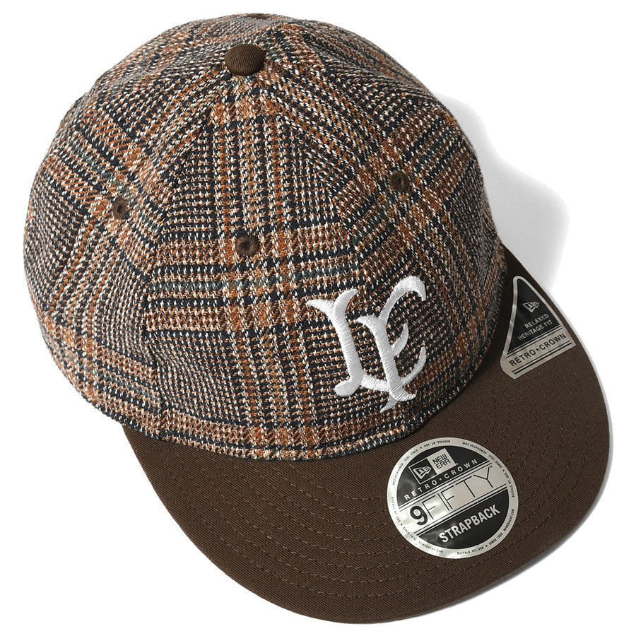 LFYT 9FIFTY ツイード 上面デザイン