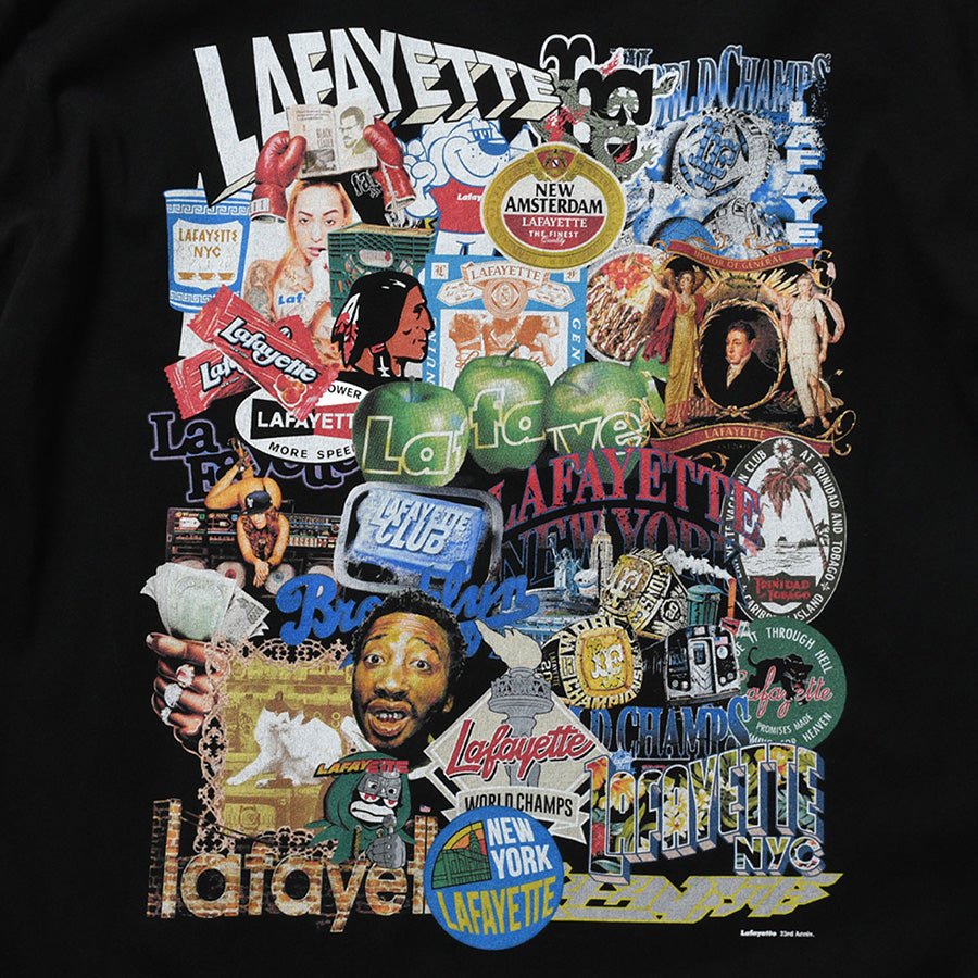 LFYT バックプリント ブラック ディテール1