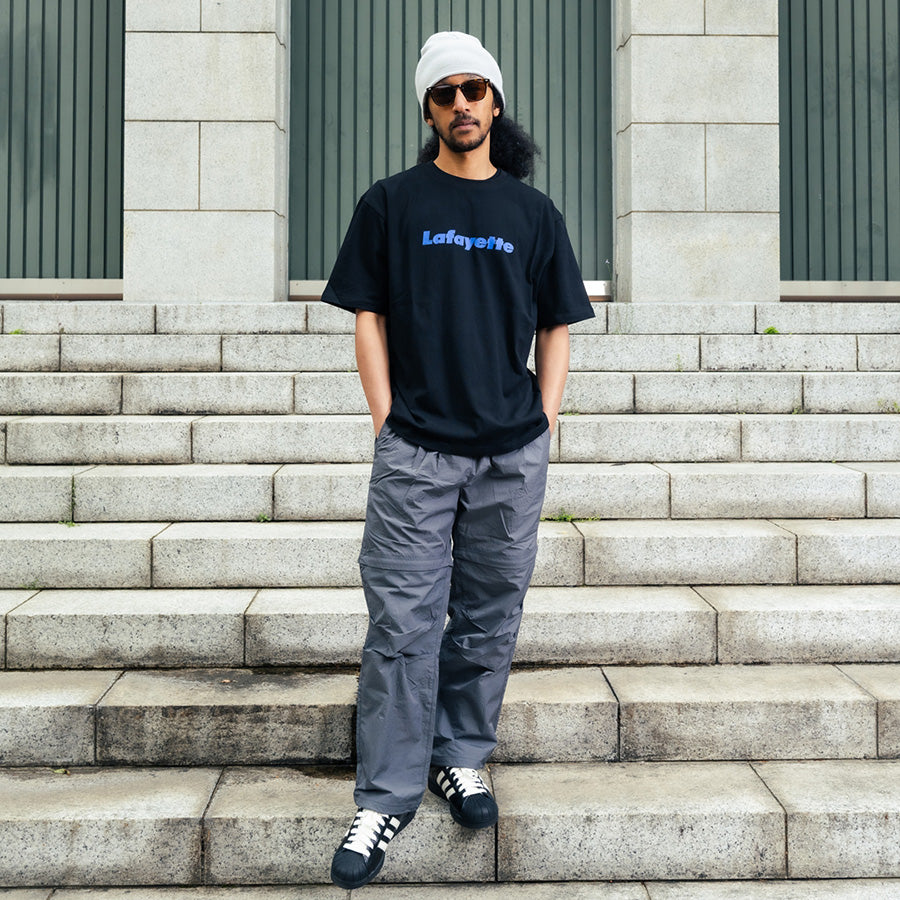 LFYT Tシャツ ブラック 着用 正面
