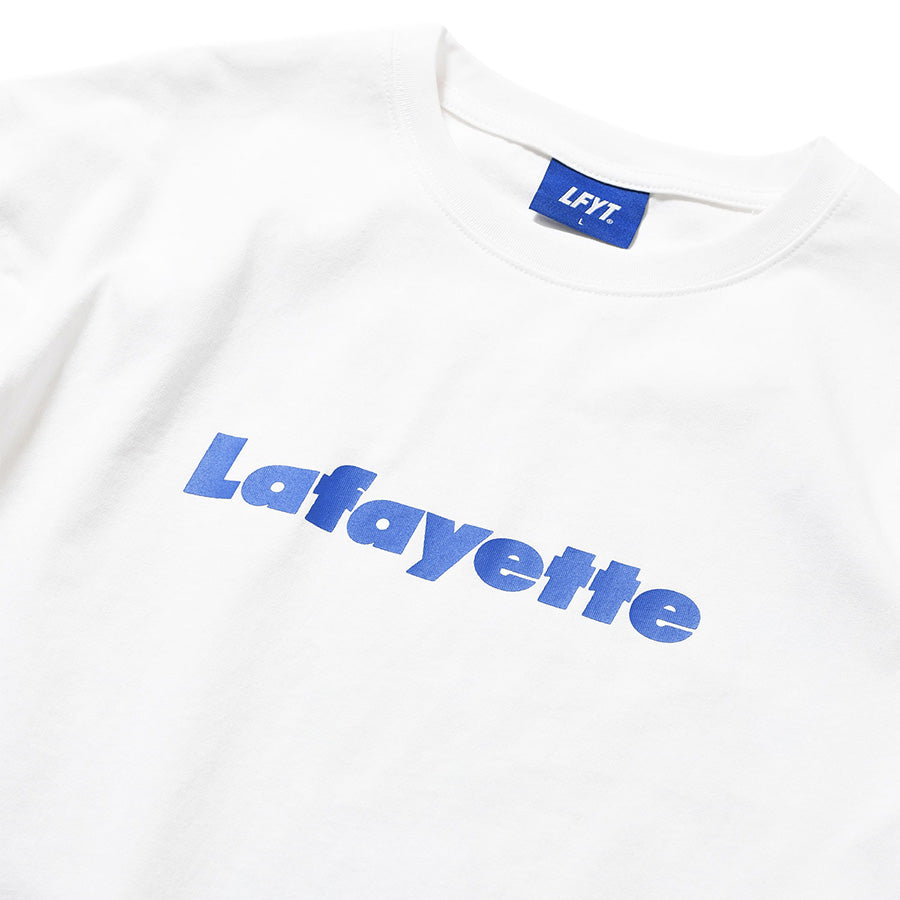 LFYT ロゴプリント ホワイト フロント