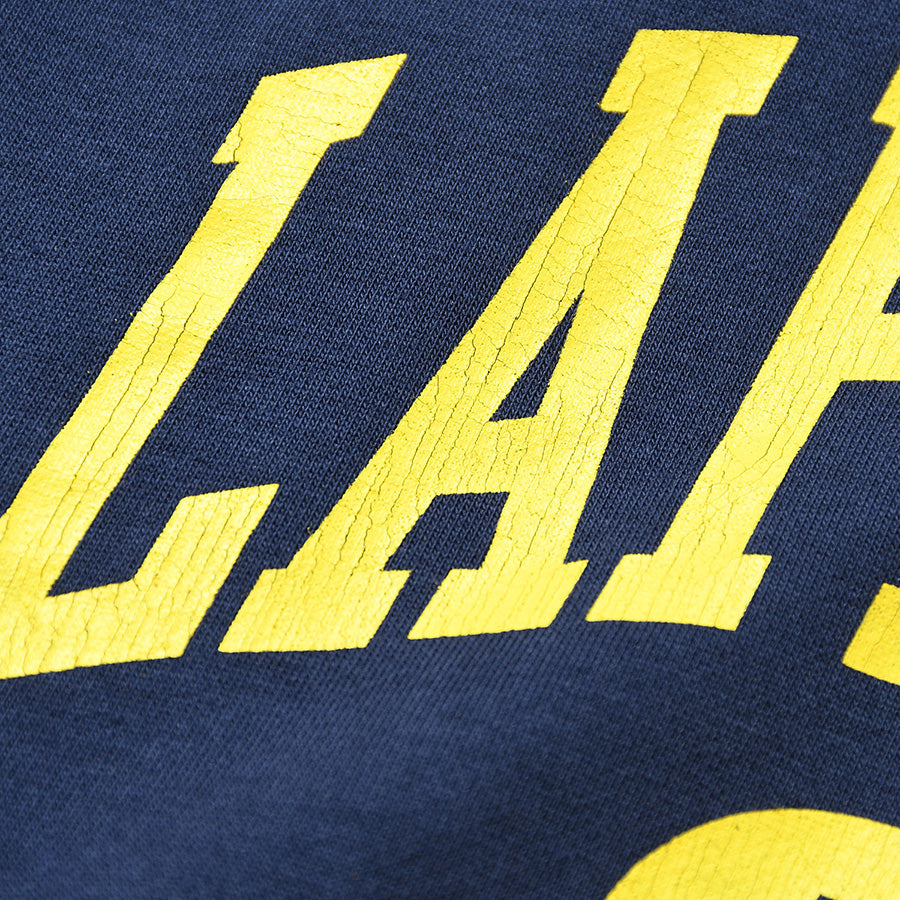 クラック加工ロゴ ネイビー ディテールアップ