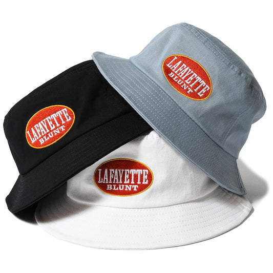 LFYT（エルエフワイティー）BLUNT BUCKET HAT ブラック ホワイト ライトブルー 3カラー比較 LS261407