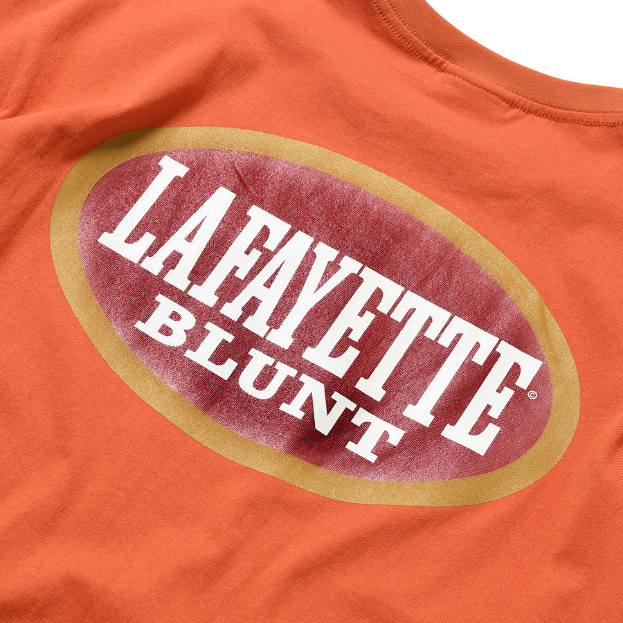 LFYT BLUNT TEE ブリック バックプリント詳細