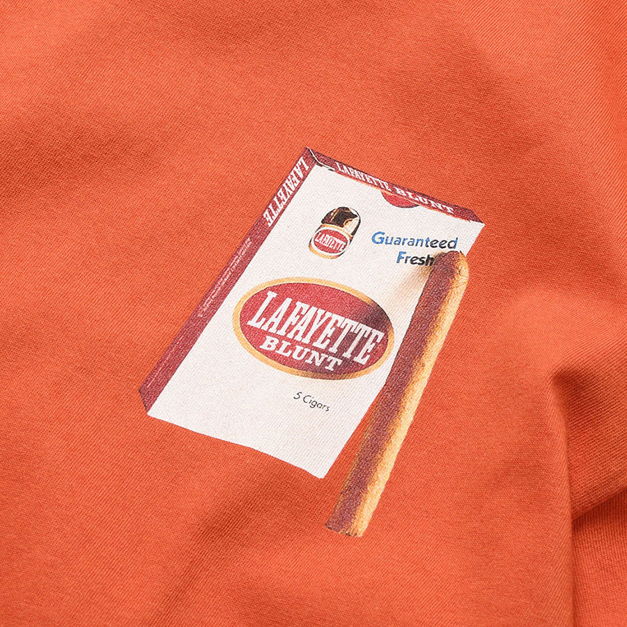 LFYT BLUNT TEE ブリック フロントロゴプリント詳細