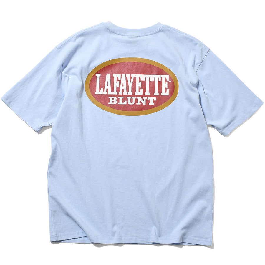 LFYT BLUNT TEE ライトブルー 背面デザイン