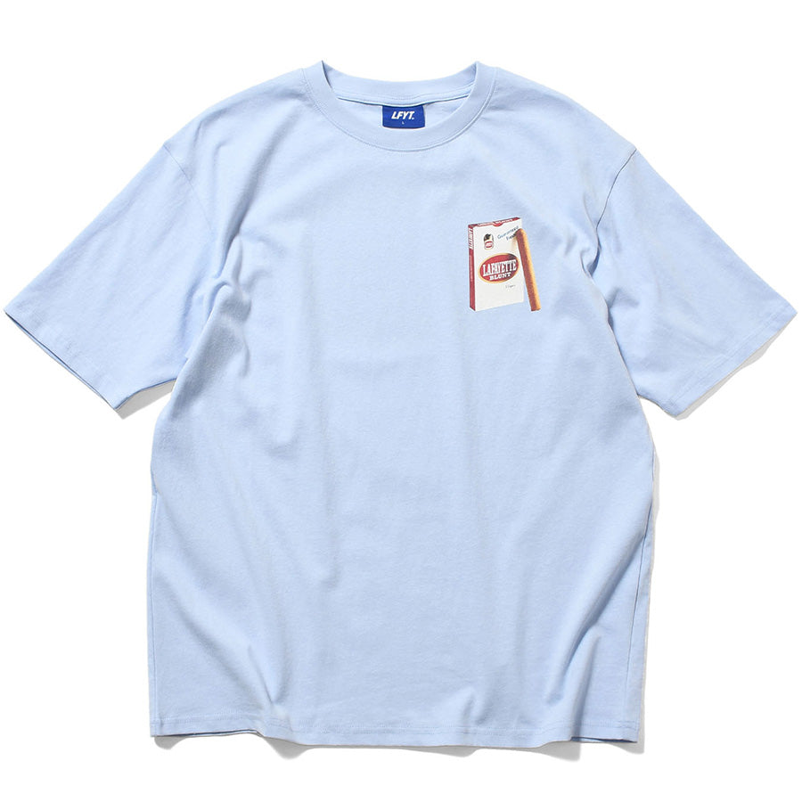 LFYT BLUNT TEE ライトブルー 正面デザイン