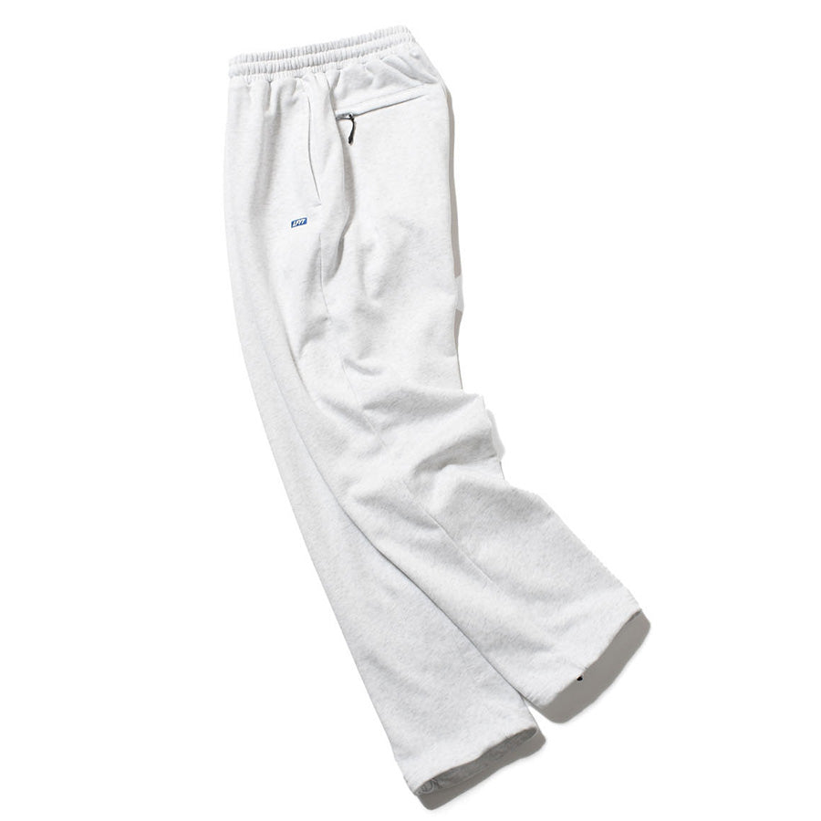 LFYT BOX LOGO SWEAT PANTS スウェットパンツ ヘザーグレー 横向き 平置き LA261203