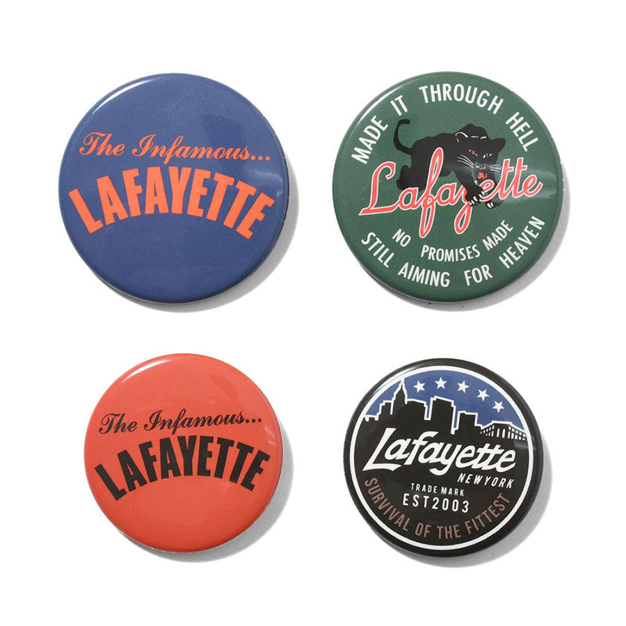 LFYT BUTTON BADGE SET 缶バッジ バッジセット マルチカラー 別カット LA261701