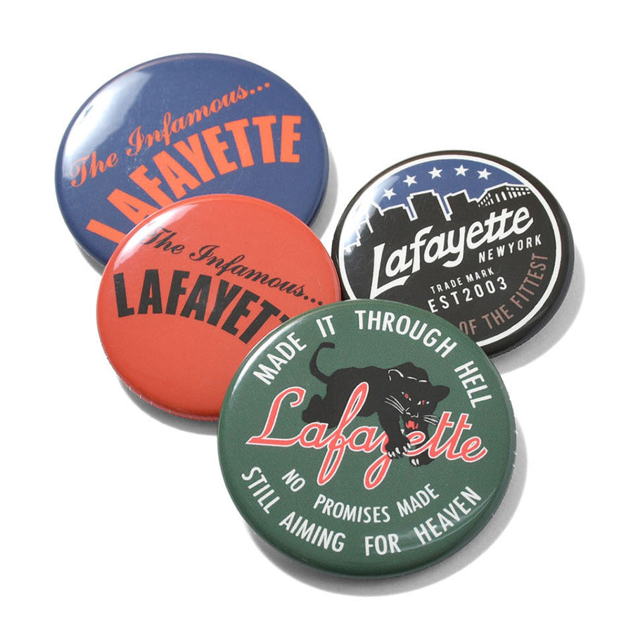 LFYT BUTTON BADGE SET 缶バッジ バッジセット マルチカラー 全体 LA261701