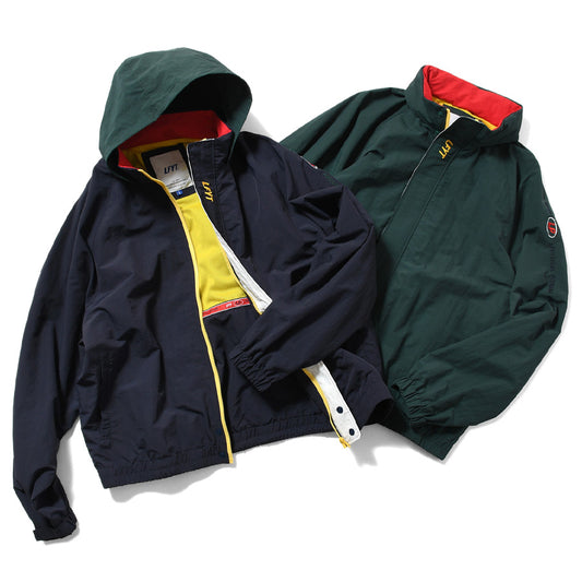 LFYT（エルエフワイティー） ウインドブレーカー 2色 ネイビー グリーン 正面