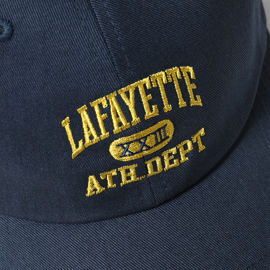 LFYT ATHLETICS DAD HAT ネイビー ロゴ刺繍