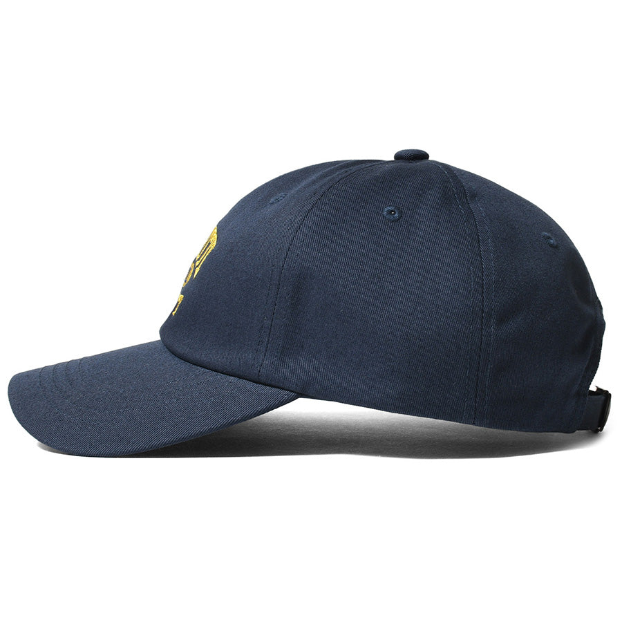 LFYT ATHLETICS DAD HAT ネイビー 左