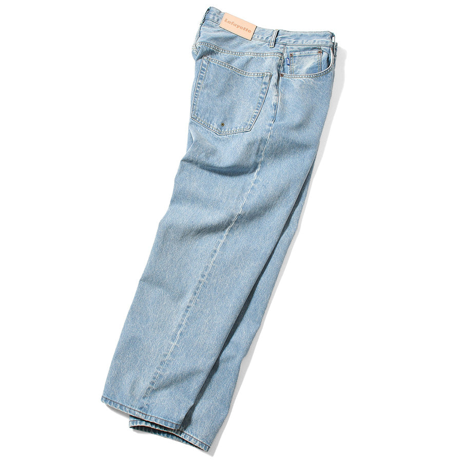 LFYT BAGGIE FIT デニムパンツ 横