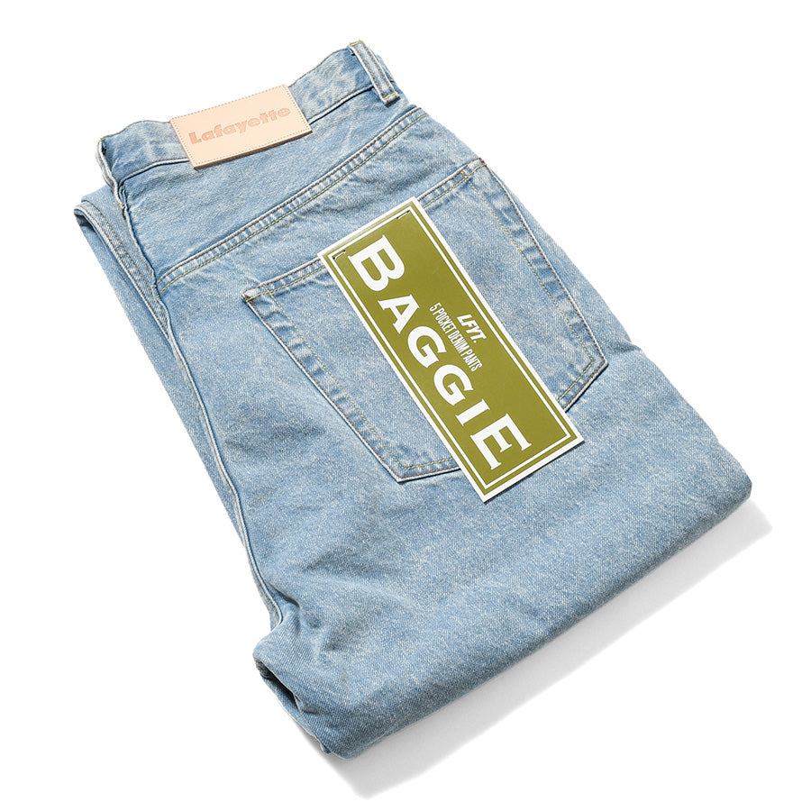 LFYT BAGGIE FIT デニムパンツ フラッシャー
