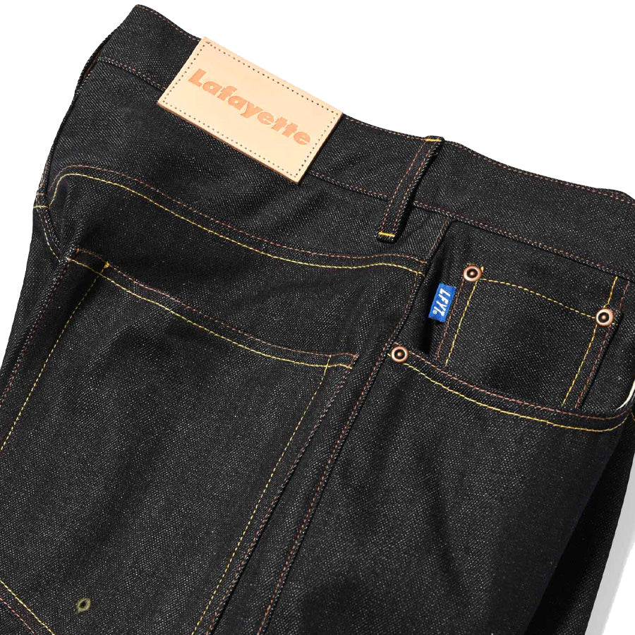 LFYT コインポケット レザーパッチ ディテール