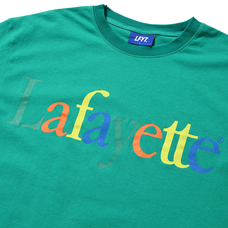 LFYT DIGITAL ICON TEE グリーン フロントプリント