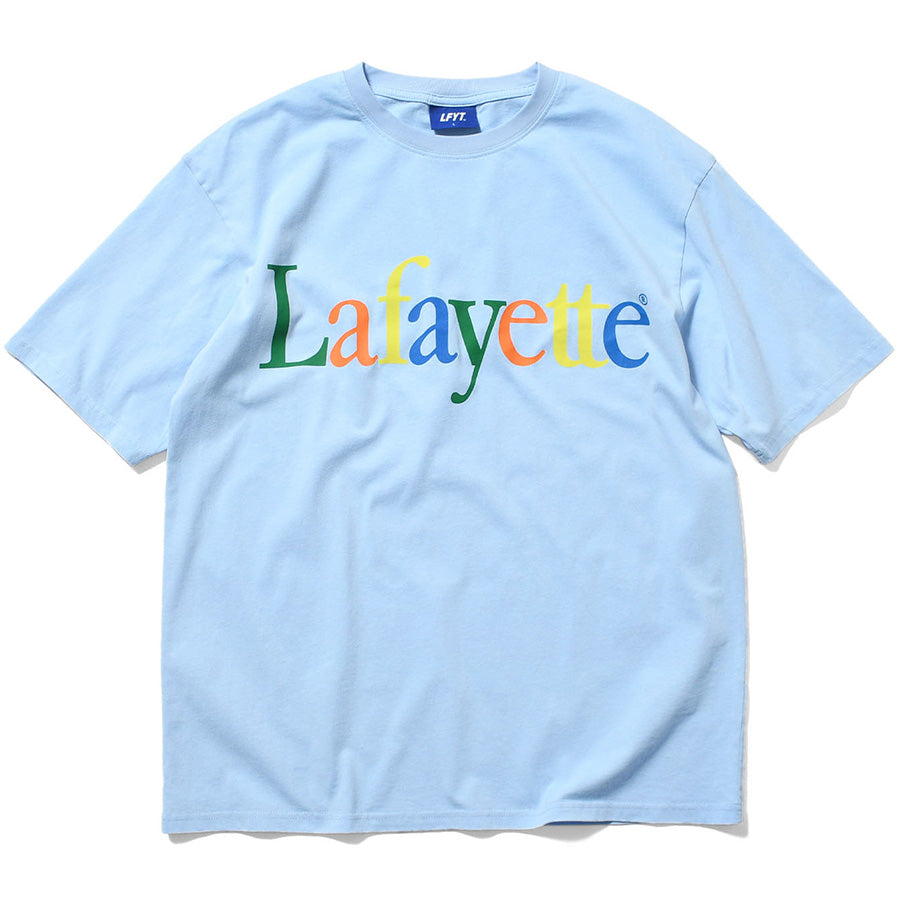 LFYT DIGITAL ICON TEE ライトブルー 半袖Tシャツ 正面