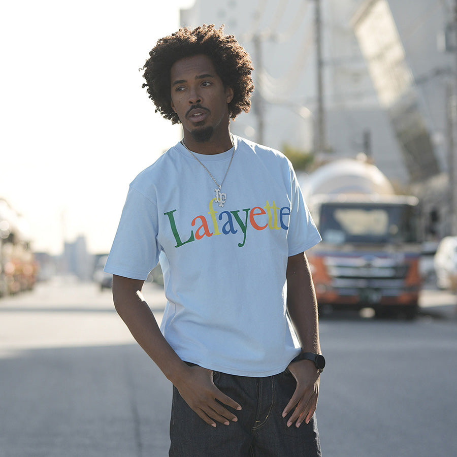 LFYT DIGITAL ICON TEE ホワイト メンズ着用イメージ
