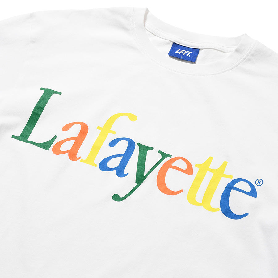 LFYT DIGITAL ICON TEE ホワイト フロントプリント