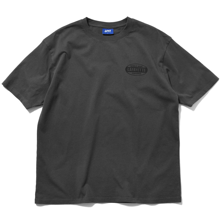 LFYT ロゴTシャツ ブラック 正面平置き