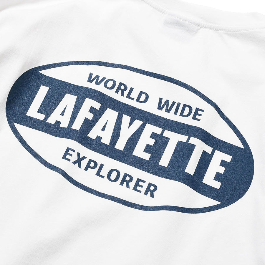 LFYT ホワイト バックプリント ディテール