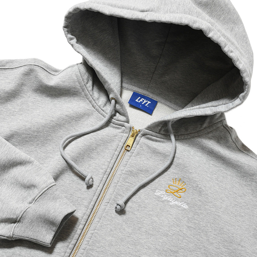 LFYT GOLD L ロゴ刺繍 ヘザーグレー