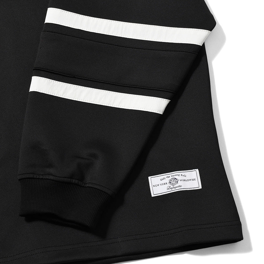 LFYT HENNY FOOTBALL JERSEY フットボールジャージ ブラック バックプリント LA260202