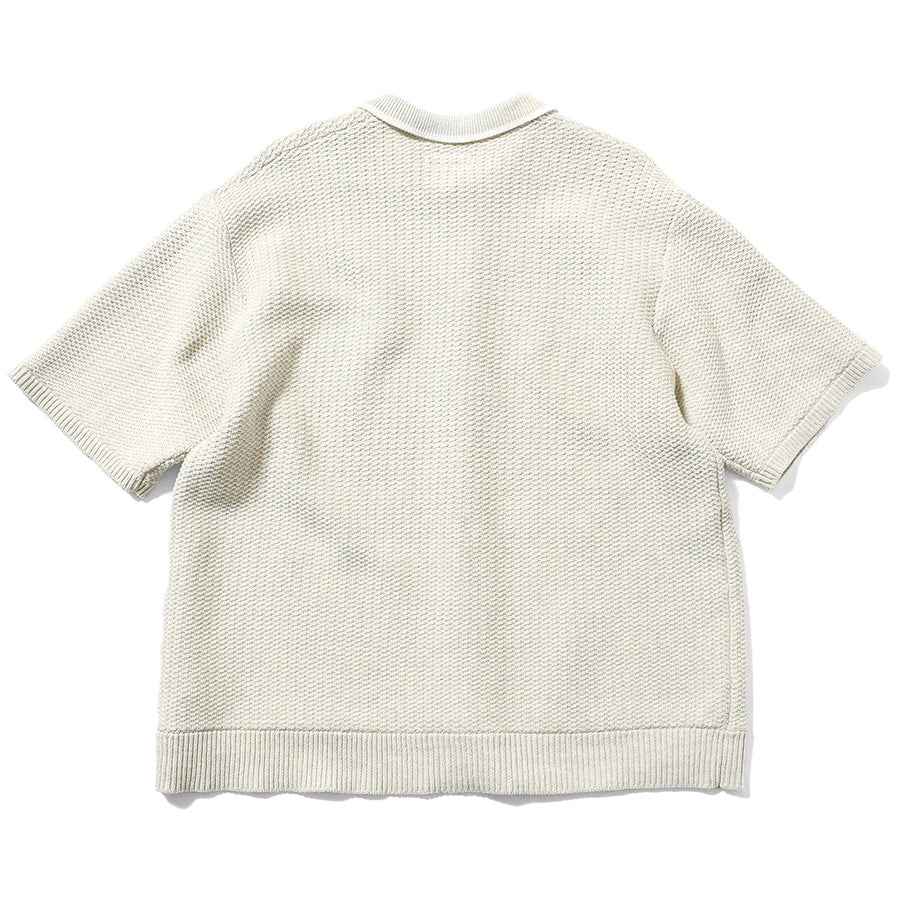 LFYT ニットシャツ アイボリー 背面