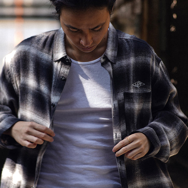 LFYT Classic Ombre Plaid Shirt エルエフワイティー 長袖シャツ