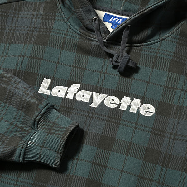 Allover Pattern Lafayette Logo Hoodie