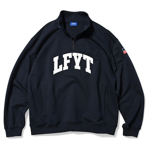 LFYT Arch Logo Half Zip Sweat エルエフワイティー ハーフジップ 