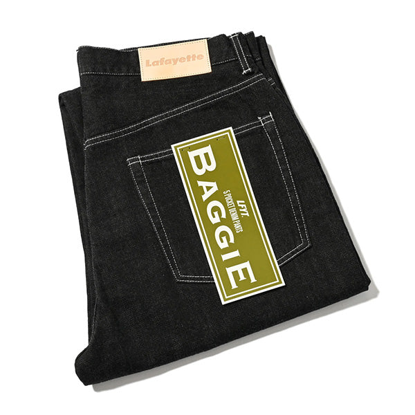 LS231106 LFYT 5 Pocket Washed Denim Pants BAGGIE FIT ラファ