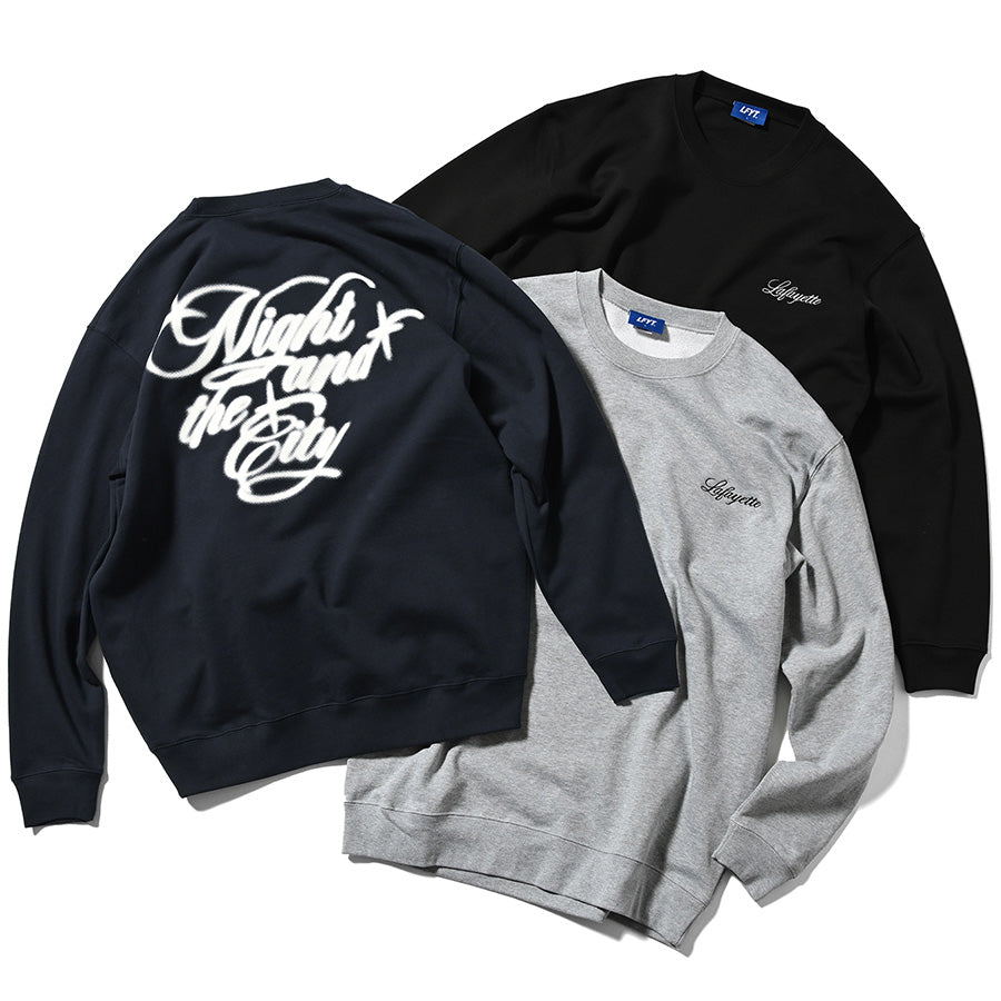 LFYT ( エルエフワイティー ) NIGHT AND THE CITY CREWNECK SWEAT クルーネック スウェット