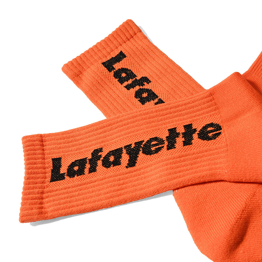 LFYT ( エルエフワイティー ) Lafayette LOGO CREW SOCKS ソックス 抗菌 防臭