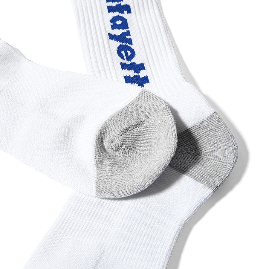 LFYT ( エルエフワイティー ) Lafayette LOGO CREW SOCKS ソックス 抗菌 防臭