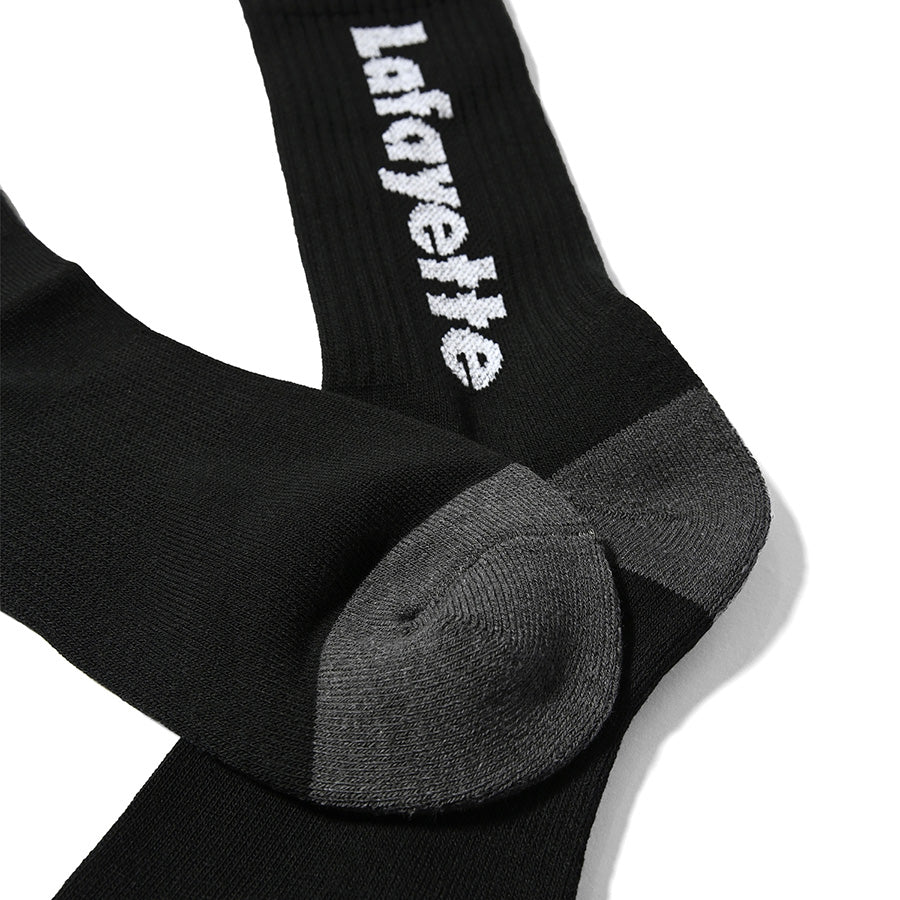 LFYT ( エルエフワイティー ) Lafayette LOGO CREW SOCKS ソックス 抗菌 防臭