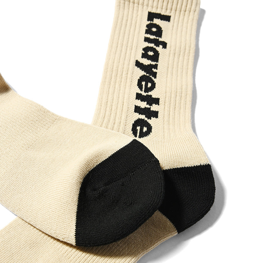 LFYT ( エルエフワイティー ) Lafayette LOGO CREW SOCKS ソックス 抗菌 防臭