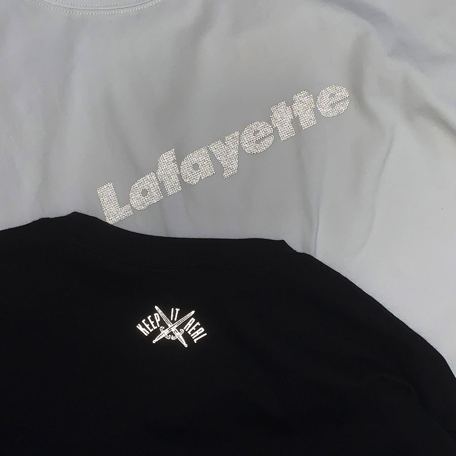 LFYT ( エルエフワイティー ) DOT REFLECTOR CORE LOGO TEE Tシャツ