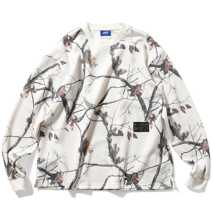 LFYT ( エルエフワイティー ) WAFFLE THERMAL L/S TEE ロングスリーブTシャツ