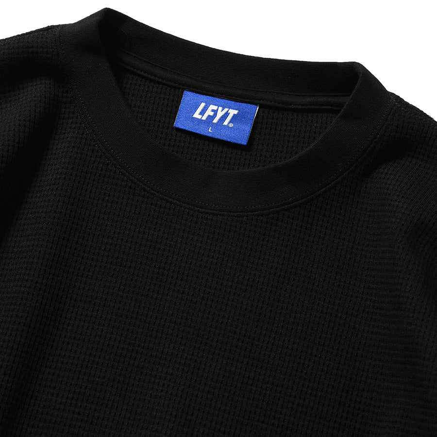 LFYT ( エルエフワイティー ) WAFFLE THERMAL L/S TEE ロングスリーブTシャツ