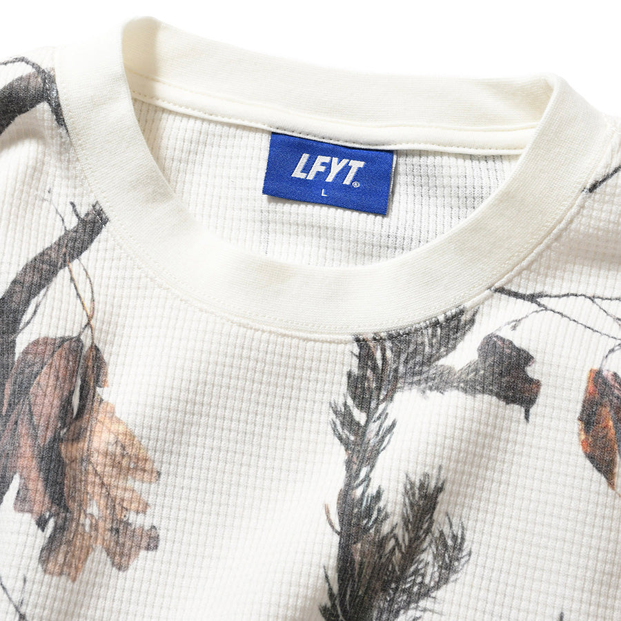 LFYT ( エルエフワイティー ) WAFFLE THERMAL L/S TEE ロングスリーブTシャツ