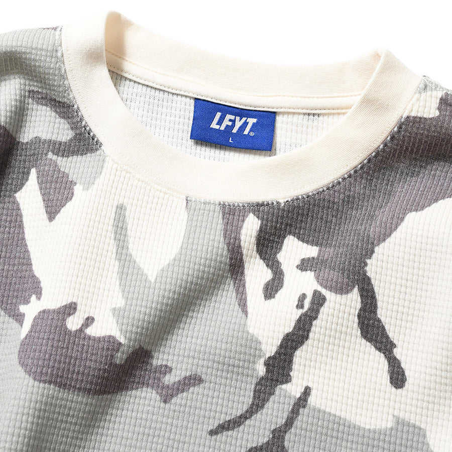 LFYT ( エルエフワイティー ) WAFFLE THERMAL L/S TEE ロングスリーブTシャツ