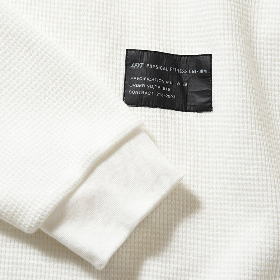 LFYT ( エルエフワイティー ) WAFFLE THERMAL L/S TEE ロングスリーブTシャツ