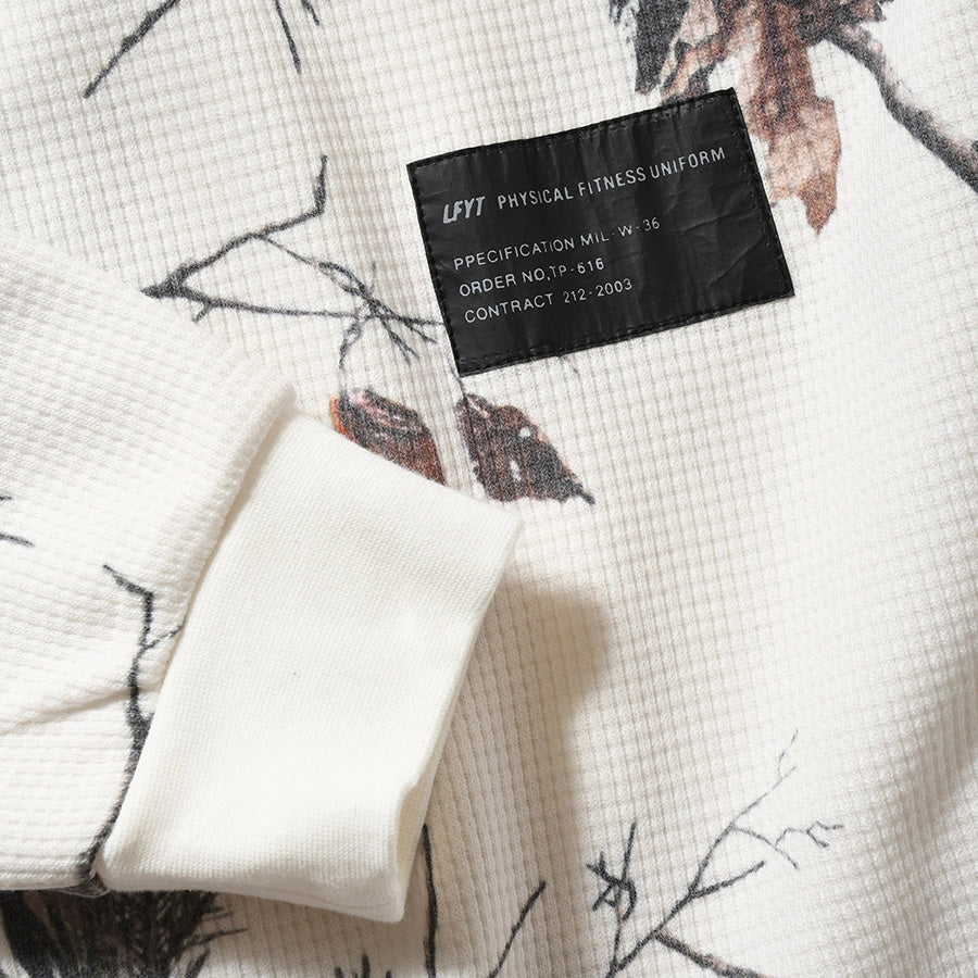 LFYT ( エルエフワイティー ) WAFFLE THERMAL L/S TEE ロングスリーブTシャツ