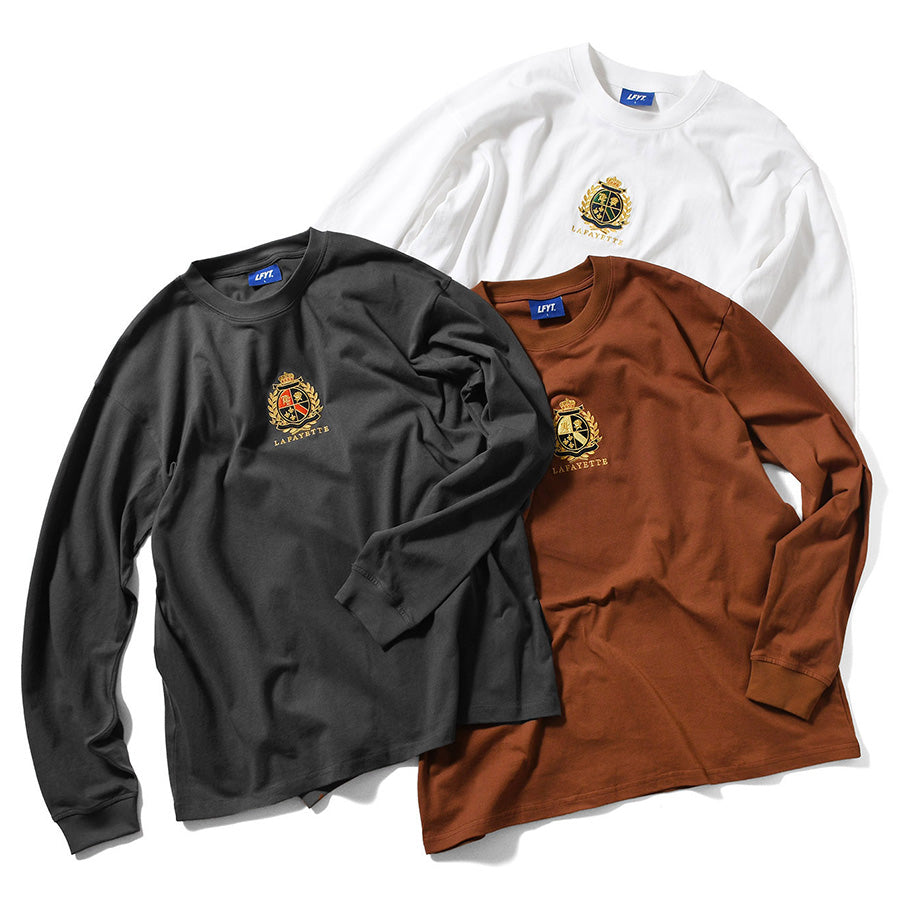 LFYT ( エルエフワイティー ) HERITAGE EMBLEM L/S TEE ロンT