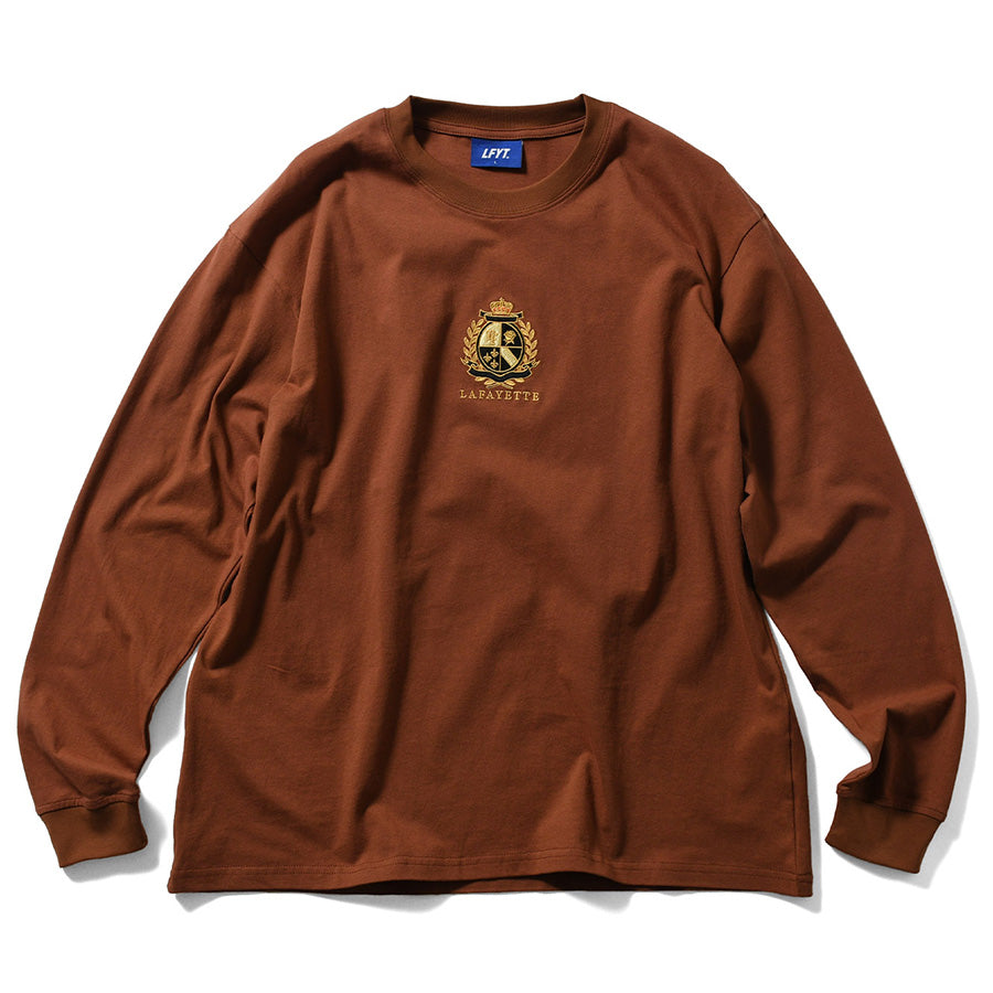 LFYT ( エルエフワイティー ) HERITAGE EMBLEM L/S TEE ロンT