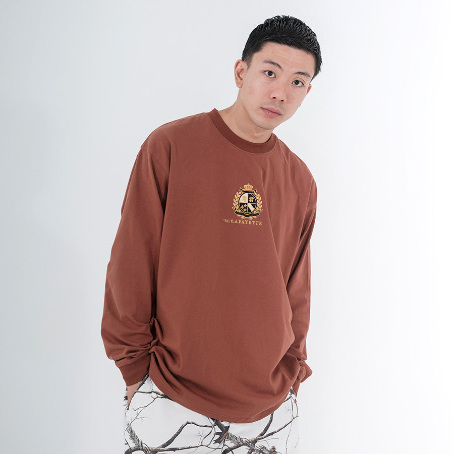 LFYT ( エルエフワイティー ) HERITAGE EMBLEM L/S TEE ロンT