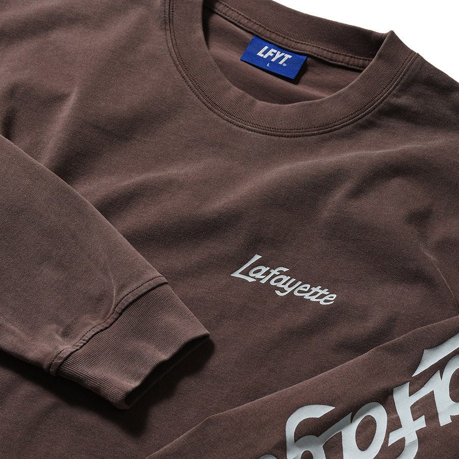 LFYT ( エルエフワイティー ) SLEEVE LOGO WASHED L/S TEE ロングスリーブ Tシャツ